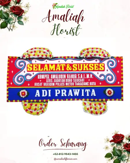 Papan Bunga Ucapan Selamat Gates Nan Xx